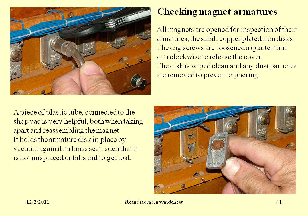 magnet
      armatures