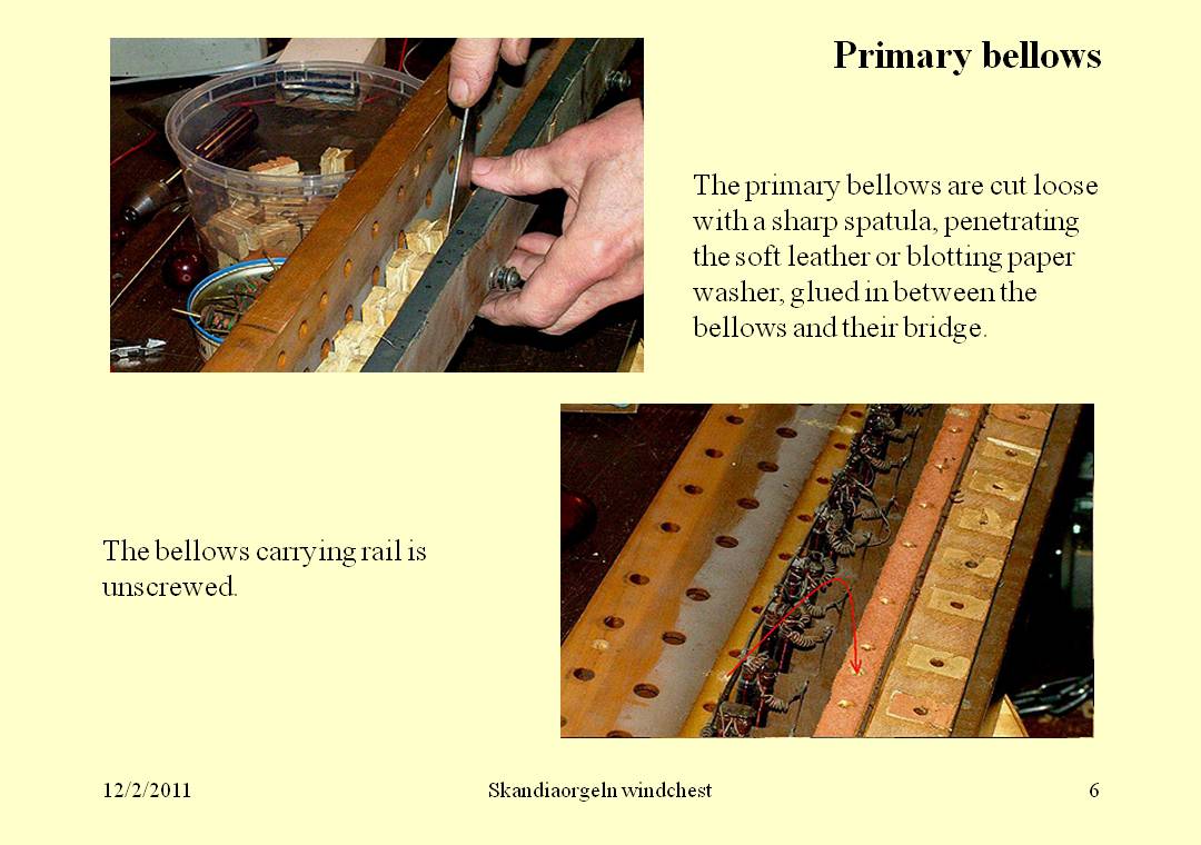 primary bellows
      break away